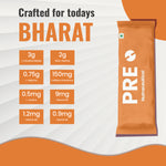 Load image into Gallery viewer, Bal Bharat Pre-Workout | 150mg Caffeine, Orange Peach, Pouch | Energy Boost, Focus & Endurance