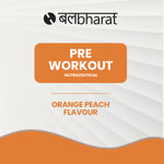 Load image into Gallery viewer, Bal Bharat Pre-Workout | 150mg Caffeine, Orange Peach, Pouch | Energy Boost, Focus & Endurance