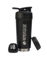 Premium Metal Protein Shaker – Dual-Side Open Stainless Steel Shaker for Easy Mixing & Cleaning