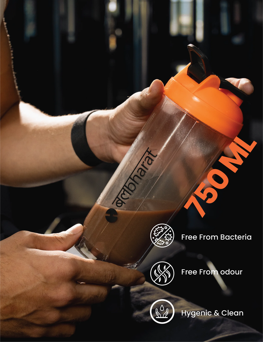 Protein Shaker Bottle – Leak-Proof, Durable & Easy-Mix Shaker for Gym & Daily Use