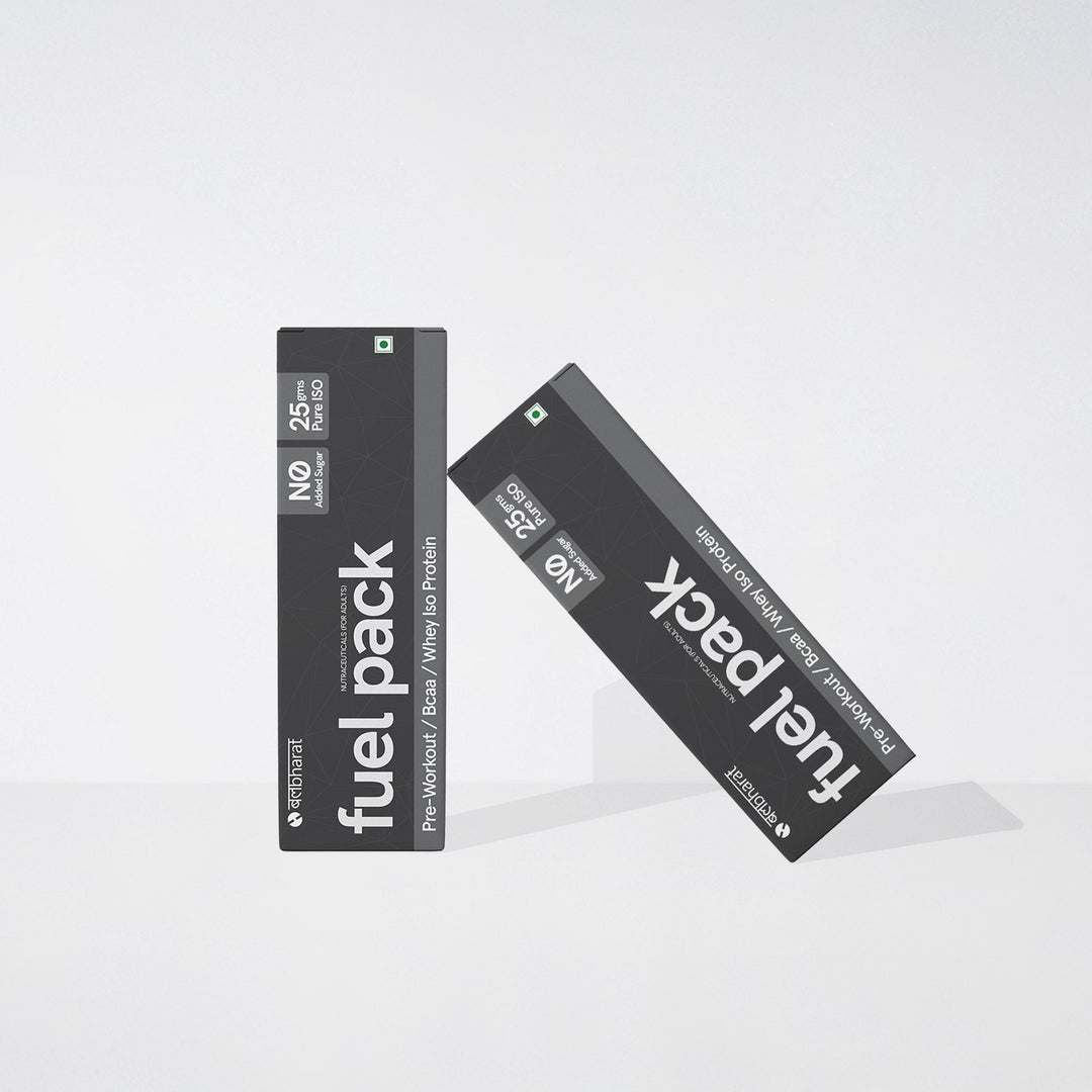 Fuel Pack Performer – All 4 Whey Flavors + Pre-Workout + BCAA