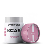 Bal Bharat BCAA 2:1:1 | 10g Per Serving, Pink Lemonade, Pouch | L-Leucine, L-Isoleucine, L-Valine, Recovery & Endurance