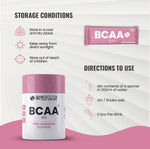 Load image into Gallery viewer, Bal Bharat BCAA 2:1:1 | 10g Per Serving, Pink Lemonade, Pouch | L-Leucine, L-Isoleucine, L-Valine, Recovery &amp; Endurance

