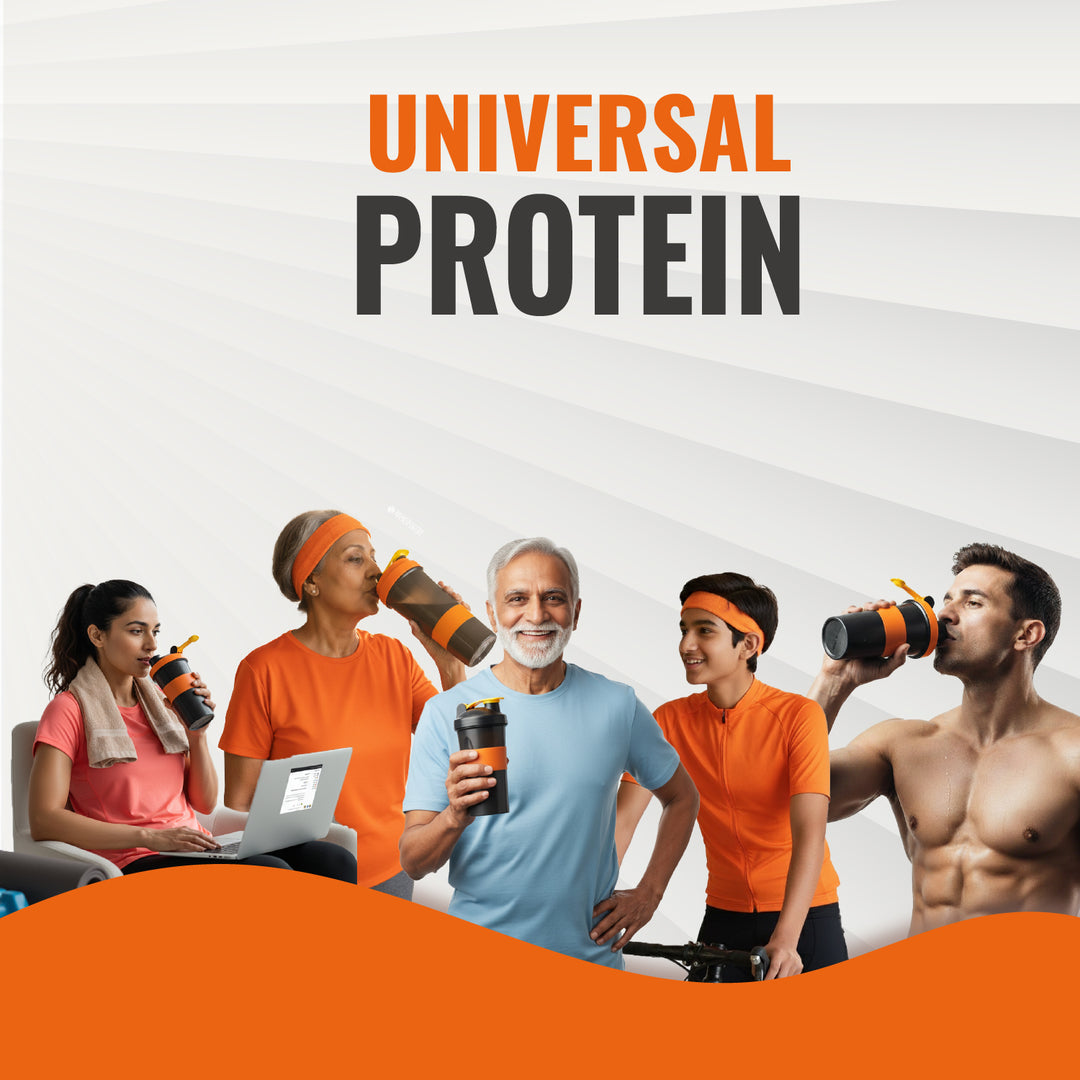 Bal Bharat Whey Protein Concentrate | 24g Protein, Cookies an Cream, 1kg (2.2Lbs) | 80% Protein, Digestive Enzymes