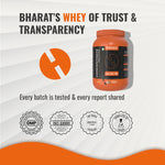 Load image into Gallery viewer, Bal Bharat Whey Protein Concentrate | 24g Protein, Cookies an Cream, 1kg (2.2Lbs) | 80% Protein, Digestive Enzymes
