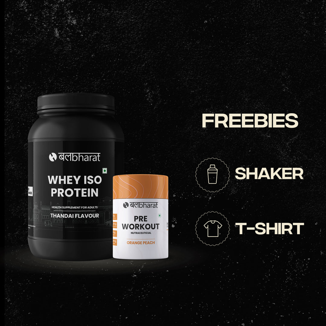 Ignite & Grow Combo – Pre + Whey 100% Isolate