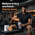 Bal Bharat Pre-Workout | 150mg Caffeine, Orange Peach, Pouch | Energy Boost, Focus & Endurance