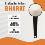 Load image into Gallery viewer, Bal Bharat Creatine Monohydrate with BioPerine® | 100g Unflavored | Micronized, Enhanced Absorption, Strength Booster
