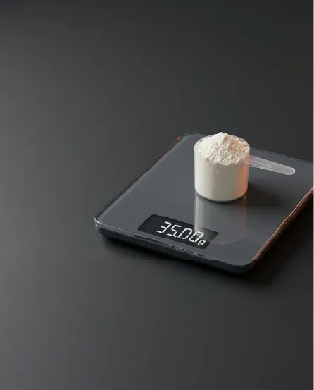 Nutrition scoop visual