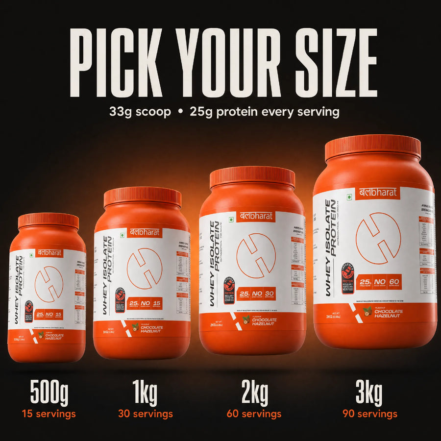 Bal Bharat Whey Protein 100% Isolate